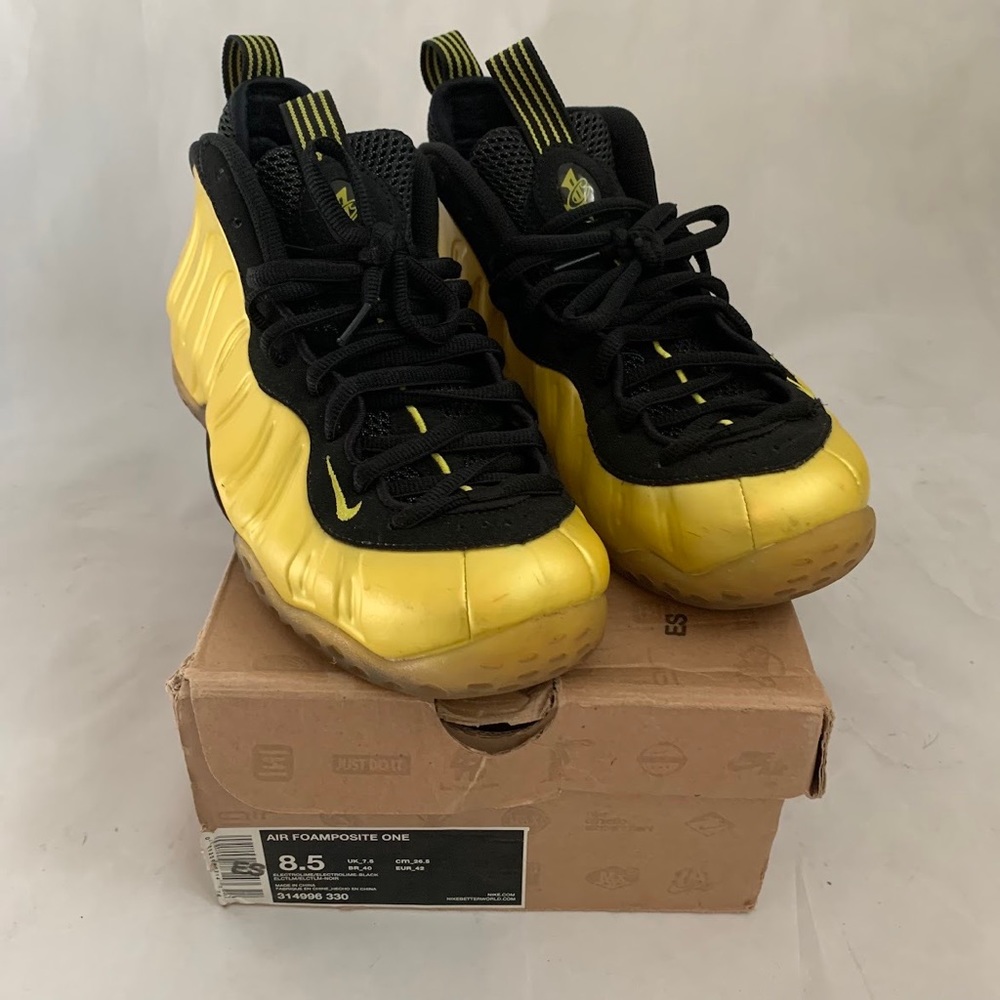Nike Air Electrolime Foamposite One 8.5